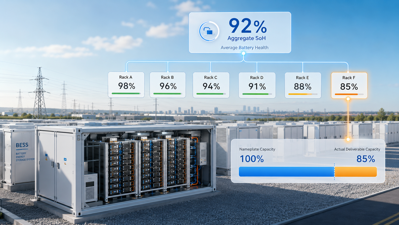 BESS State-of-Health: Why OEM Aggregate Reporting Hides Your Real Capacity